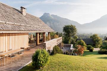 Ferienhaus für 6 Personen, mit Garten und Seeblick sowie Ausblick und Sauna in Altaussee