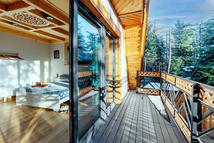 Willa dla 10 osób, z Balkon i Taras oraz Sauna i Widok w Kościelisko