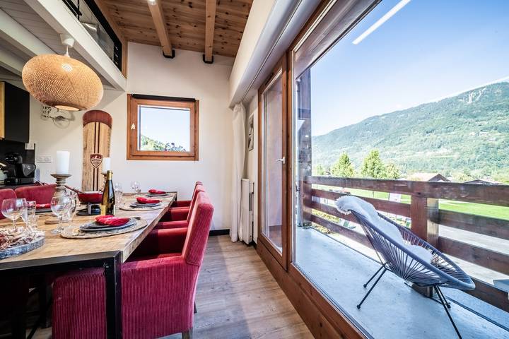 Gîte pour 6 personnes, avec balcon dans Station de Morillon - 4