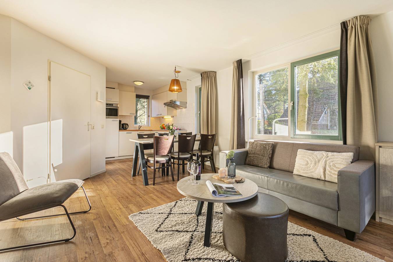 Bungalow für 6 Personen mit Terrasse in Hardenberg, Regio Zwolle