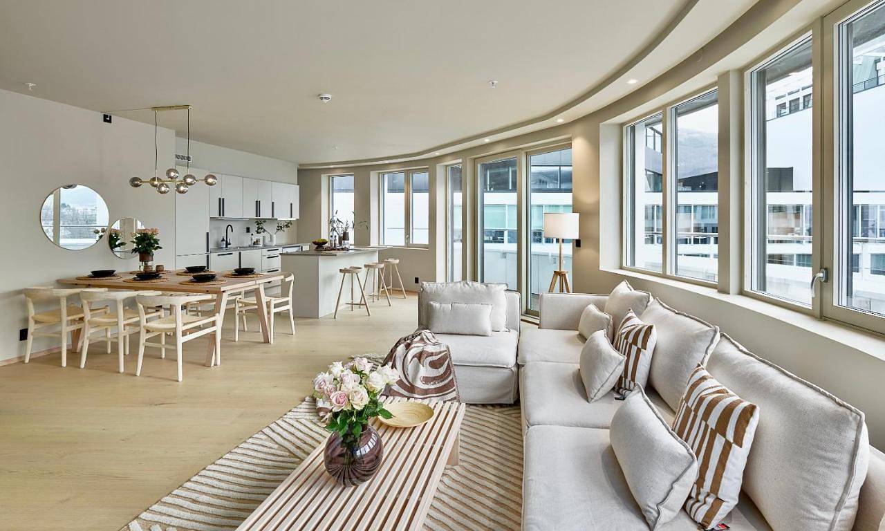 Geheel appartement, Brand new and luxurious penthouse in Bergen city centre! in Bergenhus, Bergen