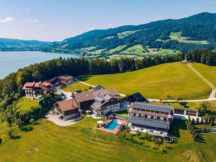 Bauernhof für 6 Personen, kinderfreundlich am Mondsee