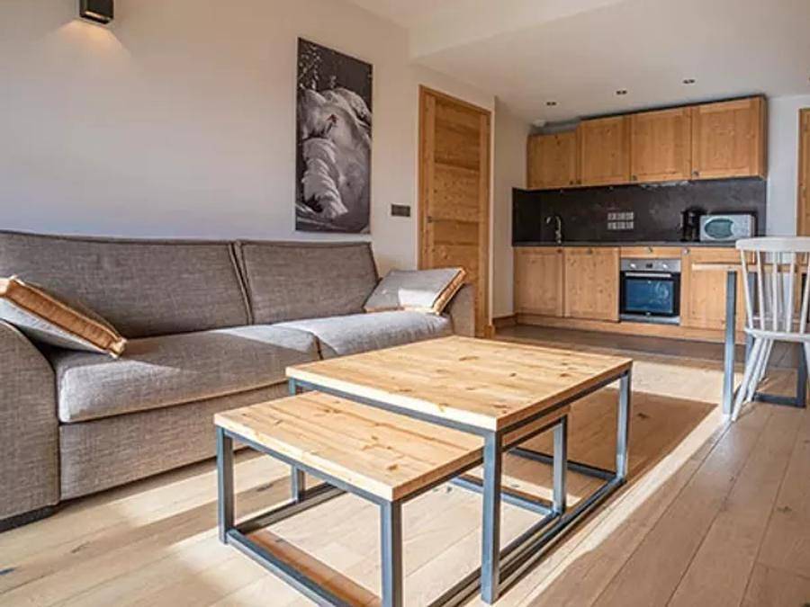 Les Fermes du Mont-Blanc - Terrésens Hôtels et résidences - Appartement 4 personnes - 2 Pieces 4 Personnes Standard in Combloux, Pays du Mont-Blanc