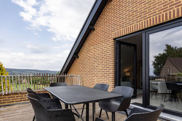 Vakantieappartement voor 8 personen, met balkon in Epen