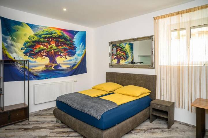 Ferienhaus für 4 Personen, mit Terrasse und Garten