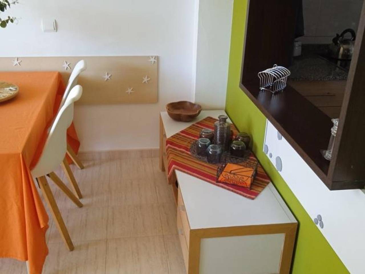 Apartamento inteiro, Apartamento de férias para 4 pessoas com piscina in El Verger, Costa Blanca