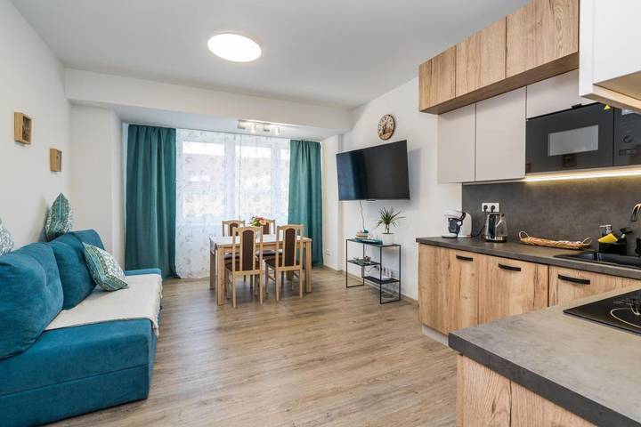 Ferienwohnung für 3 Personen, mit Garten und Ausblick in Hradec Králové