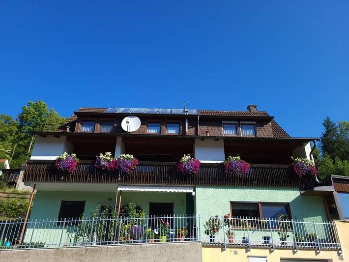 Ferienwohnung, mit Balkon