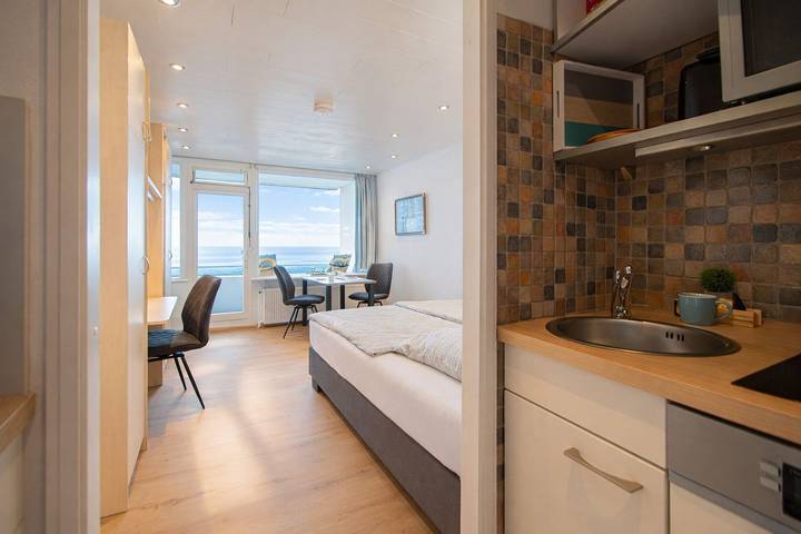 Ferienwohnung für 2 Personen, mit Balkon auf Borkum - 2