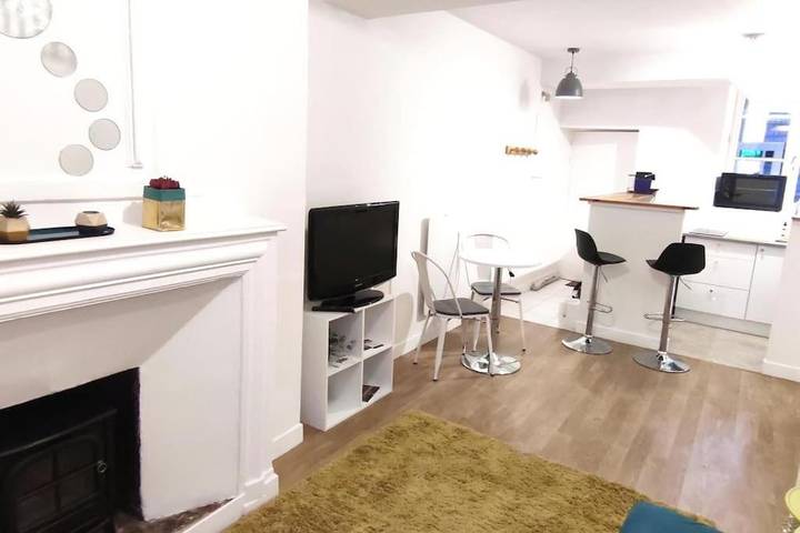 Gîte pour 4 personnes, avec balcon dans Restaurant Gastronomique Le Lievre Gourmand Orleans