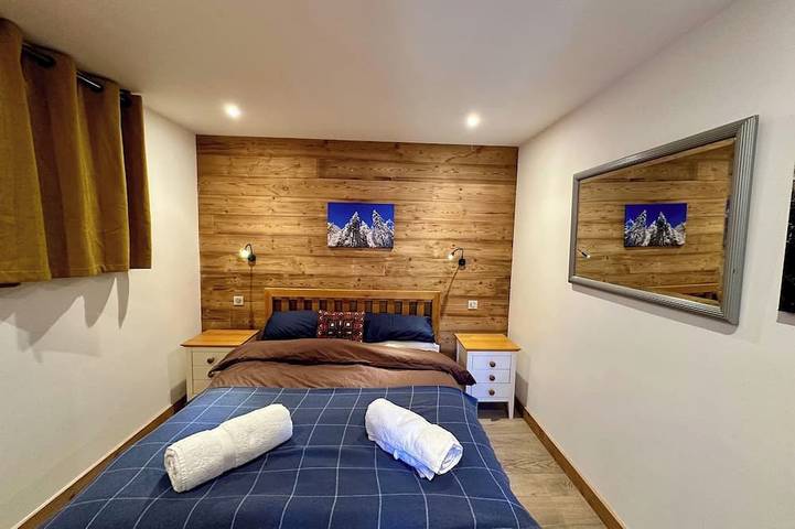 Ganze Wohnung, The Haven, Montriond, garden, 2/4 persons in Montriond, Les Portes du Soleil