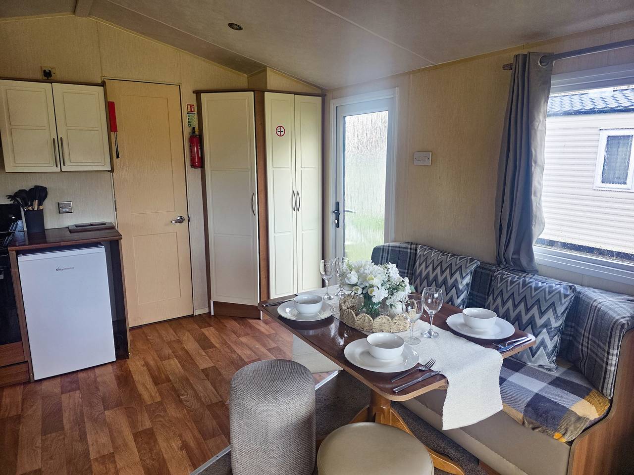 Caravan 1 at Blackmoor Farm near Tenby in Pembrokeshire