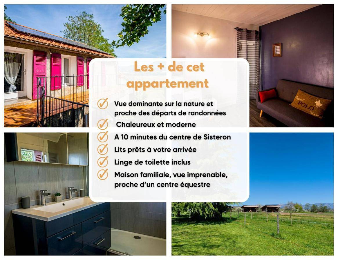 Appartement entier, Appt Cosy et chaleureux - La crinière in Le Poët, Région de Gap