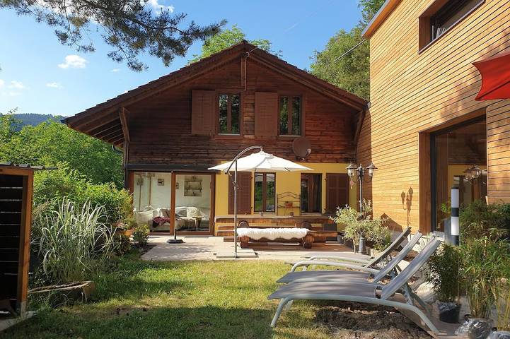 Gîte pour 10 personnes, avec Terrasse et Jardin à Osenbach