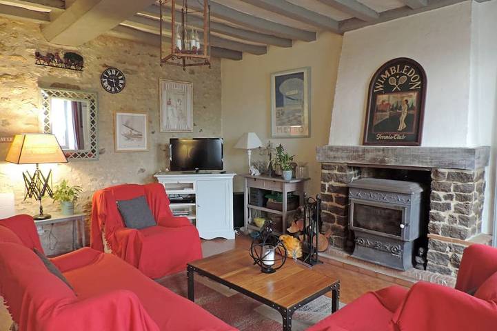 Maison de vacances pour 7 personnes, avec jardin