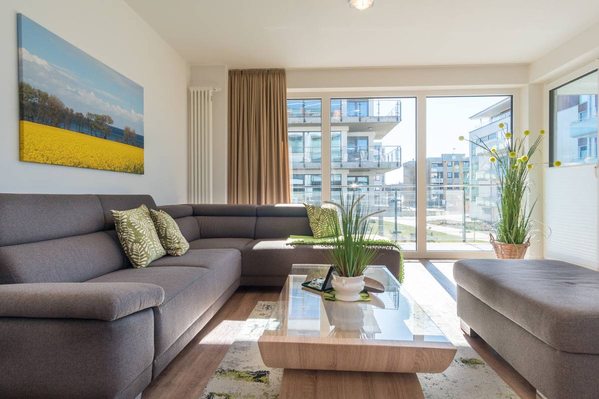 Ganze Wohnung, Ferienwohnung „Dünenglück“ in Heiligenhafen mit Meerblick in Steinwarder, Heiligenhafen