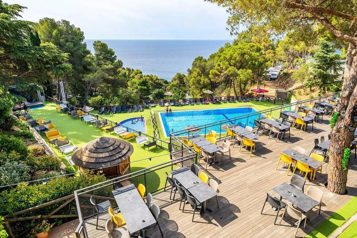 Bungalow pour 4 personnes, avec Terrasse à Tossa de Mar