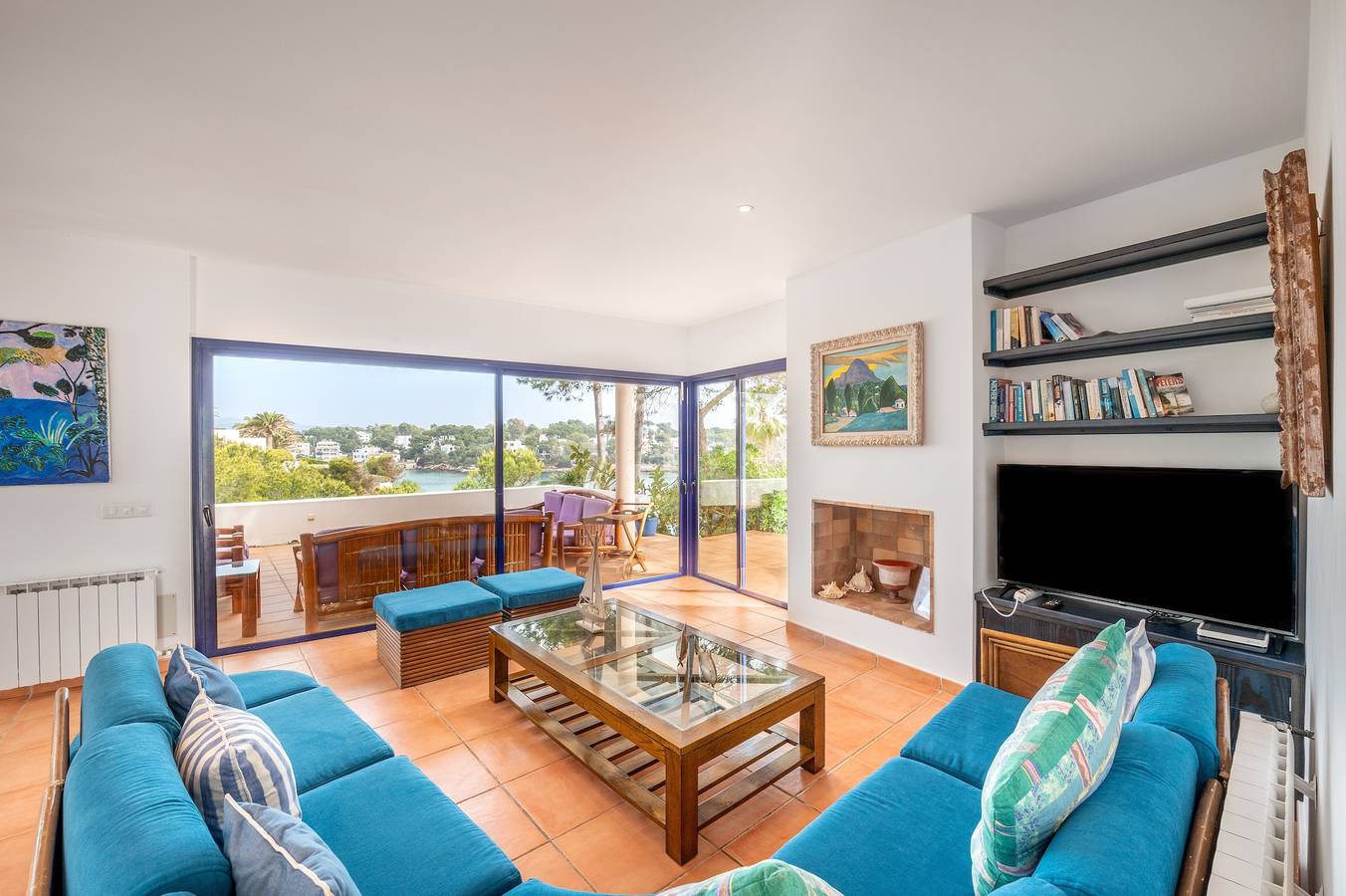 Moderne Villa in erster Reihe "Sa Caleta" mit Zugang zum Strand in Caló des Pou (Santanyí), Santanyí