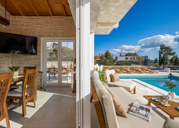 Ferienhaus für 8 Personen, mit Garten und Terrasse, kinderfreundlich in Petrcane - 4