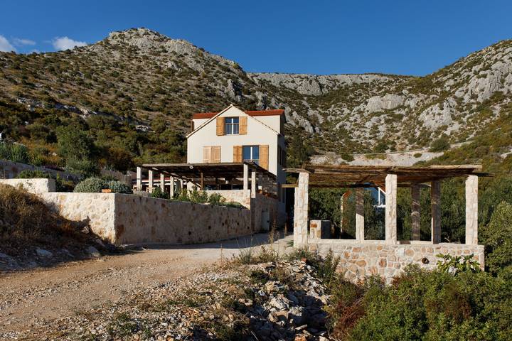 Villa mit pool für 6 Personen, mit Terrasse und Balkon/Terrasse auf Hvar - 3