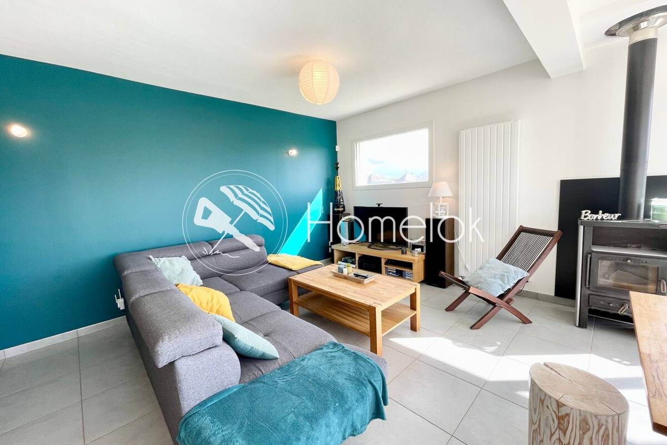 Ferienhaus für 6 Personen mit Terrasse in Locmiquélic, Côte des Mégalithes