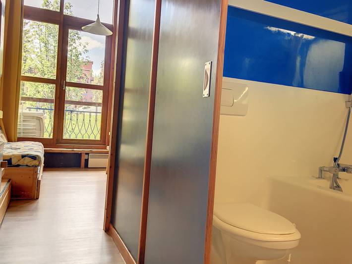 Estudio entero, Estudio con altillo cerca de pistas, balcón y Wifi in Arc 1800, Bourg-Saint-Maurice