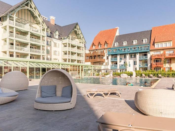 Camping voor 4 personen, met kinderzwembad en sauna in Calvados
