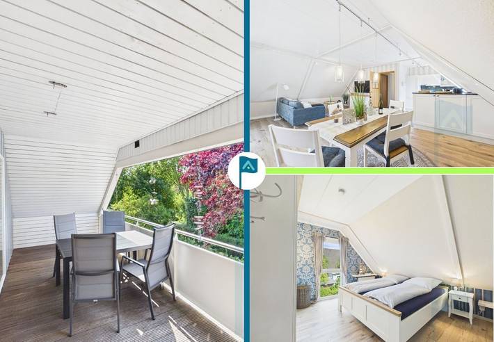 Ferienwohnung für 4 Personen, mit Balkon/Terrasse
