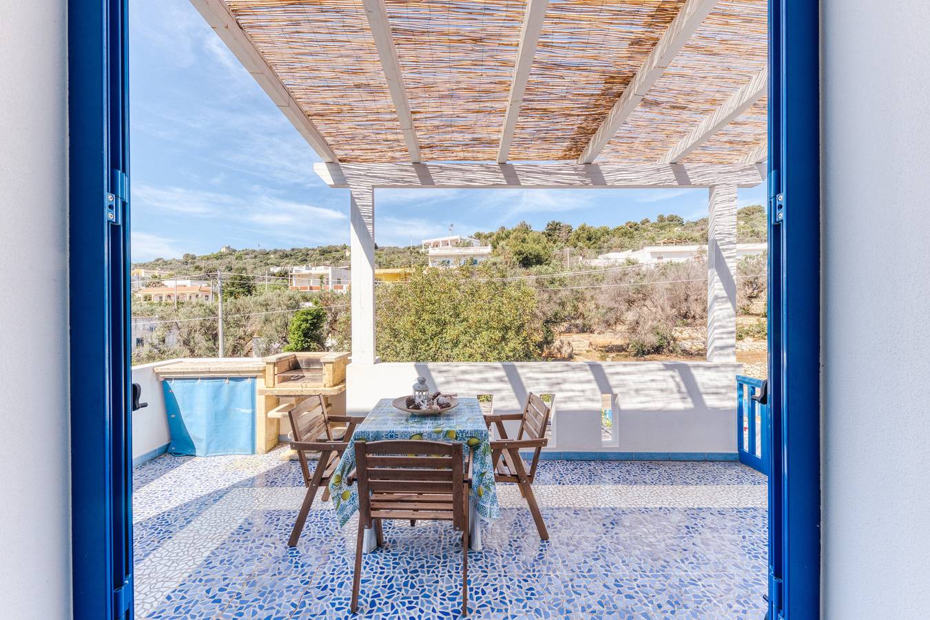 Casa Vacanze 'Il Carrubo Silene' con terrazza privata e balcone in Alessano, Provincia di Lecce