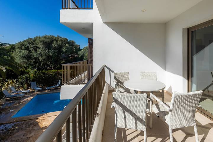 Ferienwohnung für 6 Personen, mit Balkon in Cala Ferrera