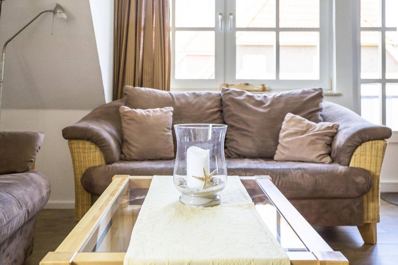Cały apartament, Amrumbank Apartment with 2 Balconies and Wi-Fi in Büsum, Dithmarschen