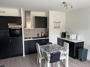 Gîte pour 4 personnes, avec balcon à Cransac