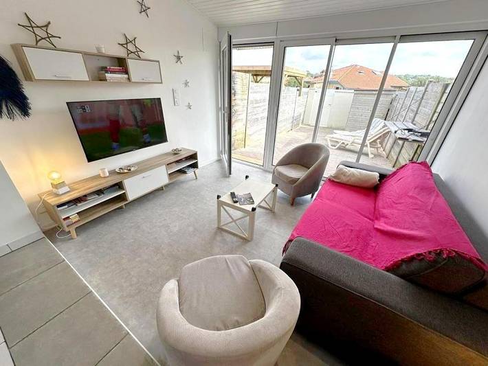 Gîte pour 4 personnes, avec terrasse dans Plage De La Piste Capbreton