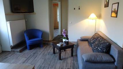 Ferienwohnung für 5 Personen, mit Garten und Terrasse, mit Haustier in Nahrendorf