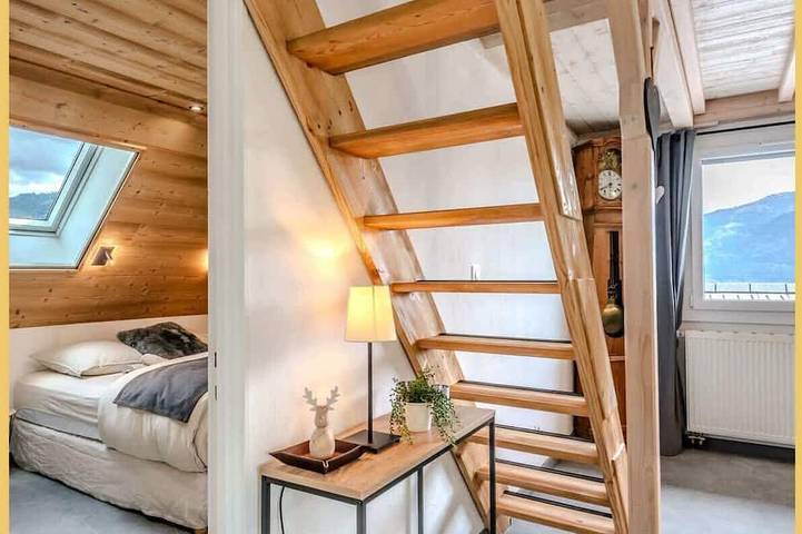 Gîte pour 4 personnes, avec jardin à Viuz-en-Sallaz