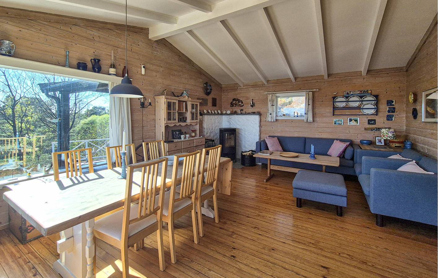Ferienhaus für 8 Personen mit Terrasse in Fusa