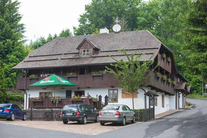 Ferienhaus für 3 Personen, mit Garten und Terrasse sowie Ausblick im Böhmerwald