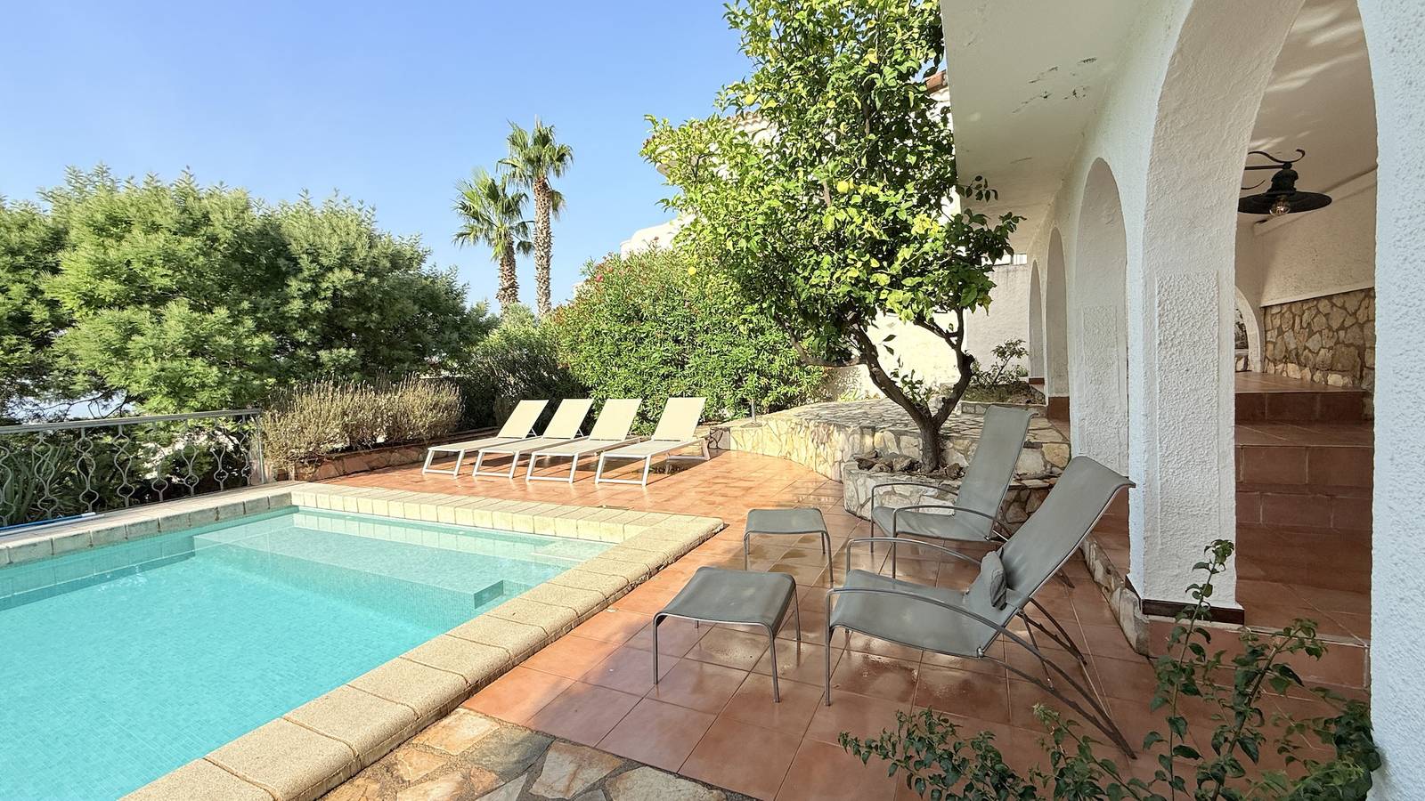 Chalet para 7 personas con terraza in El Mas Fumats, Roses
