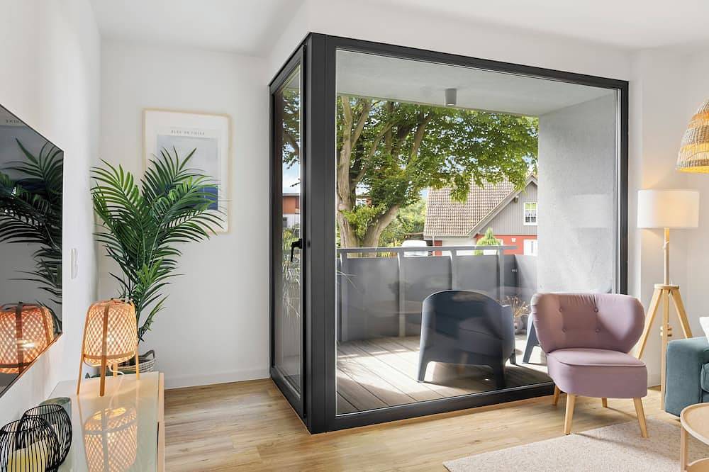 Ganze Wohnung, Strandnahe Ferienwohnung mit Sauna und Balkon in Beckerwitz, Hohenkirchen