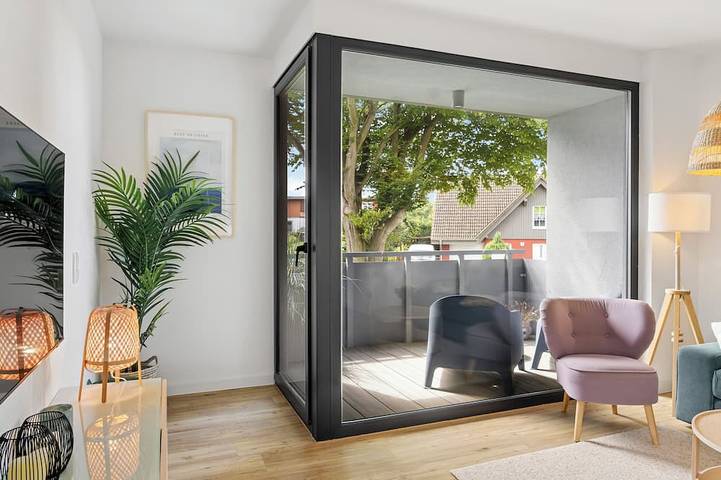 Ferienwohnung für 5 Personen, mit Balkon in Beckerwitz