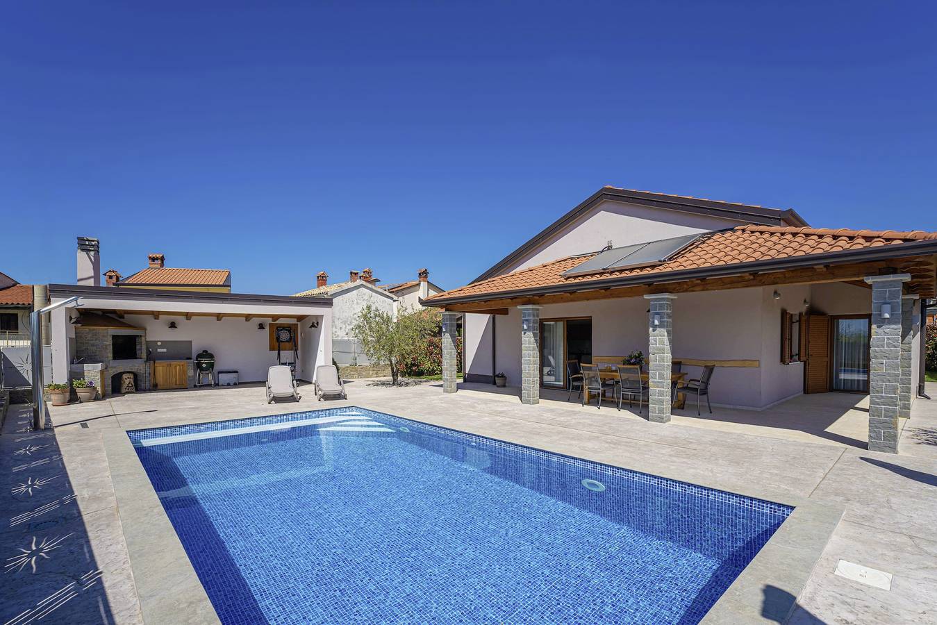 Villa Ingrid in Buzet  - Haus für 6 Personen in Buzet, Središnja Istra