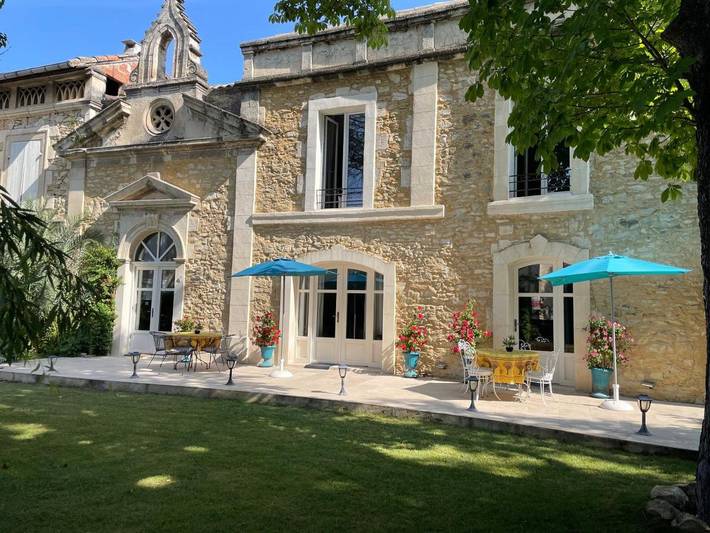 Maison d’hôte pour 2 personnes, avec Terrasse ainsi que Jardin et Vue