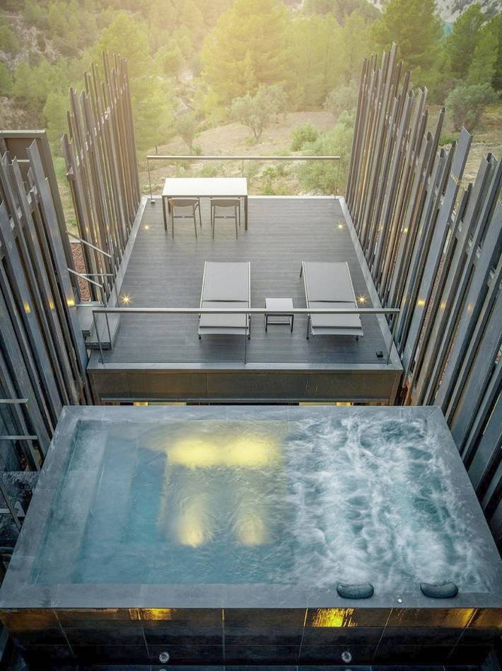 Apartamento para 10 personas, con Jacuzzi y Terraza además de Jardín y Sauna en Benimantell