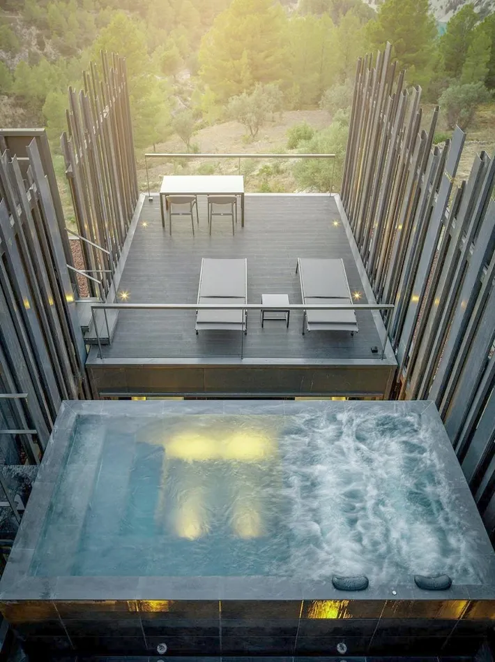Hotel für 10 Personen, mit Whirlpool und Garten sowie Terrasse und Sauna - 1