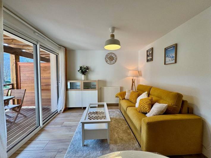 Appartement de vacances pour 5 personnes, avec balcon et vue