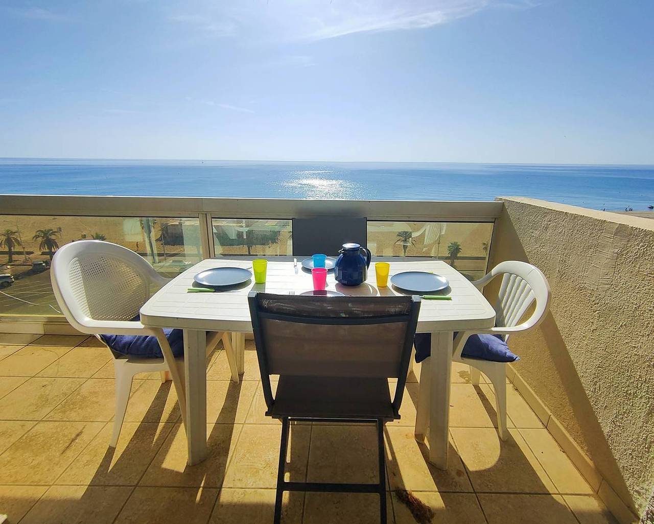 Appartement de vacances entier, Appartement T2 lumineux panoramique mer et proche centre 4Ama70 in Canet-en-Roussillon, Côte d'Améthyste