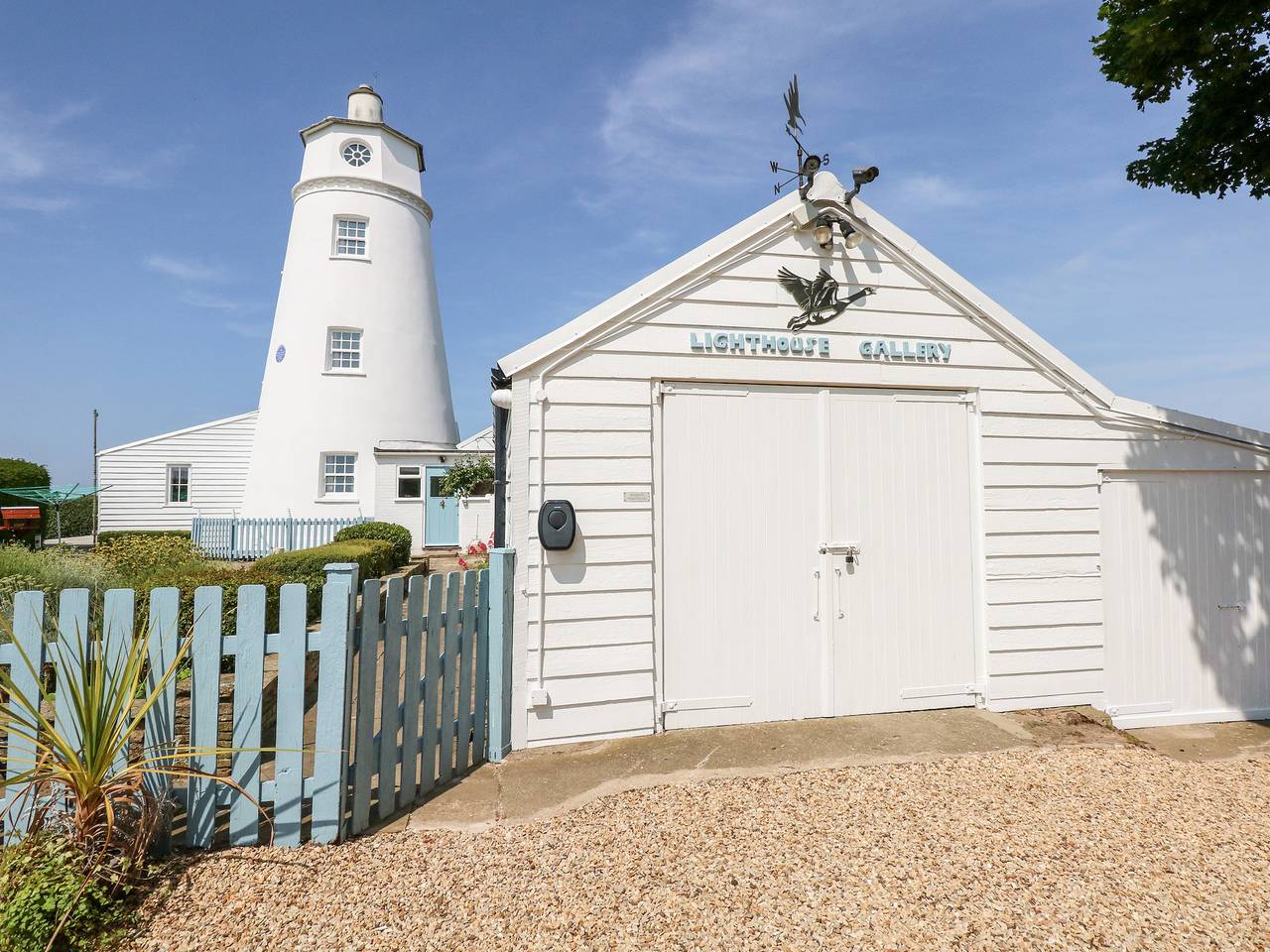 The Sir Peter Scott Lighthouse in Sutton Bridge, Lincolnshire