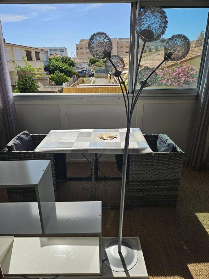 Appartement de vacances pour 2 personnes, avec vue à Port-la-Nouvelle
