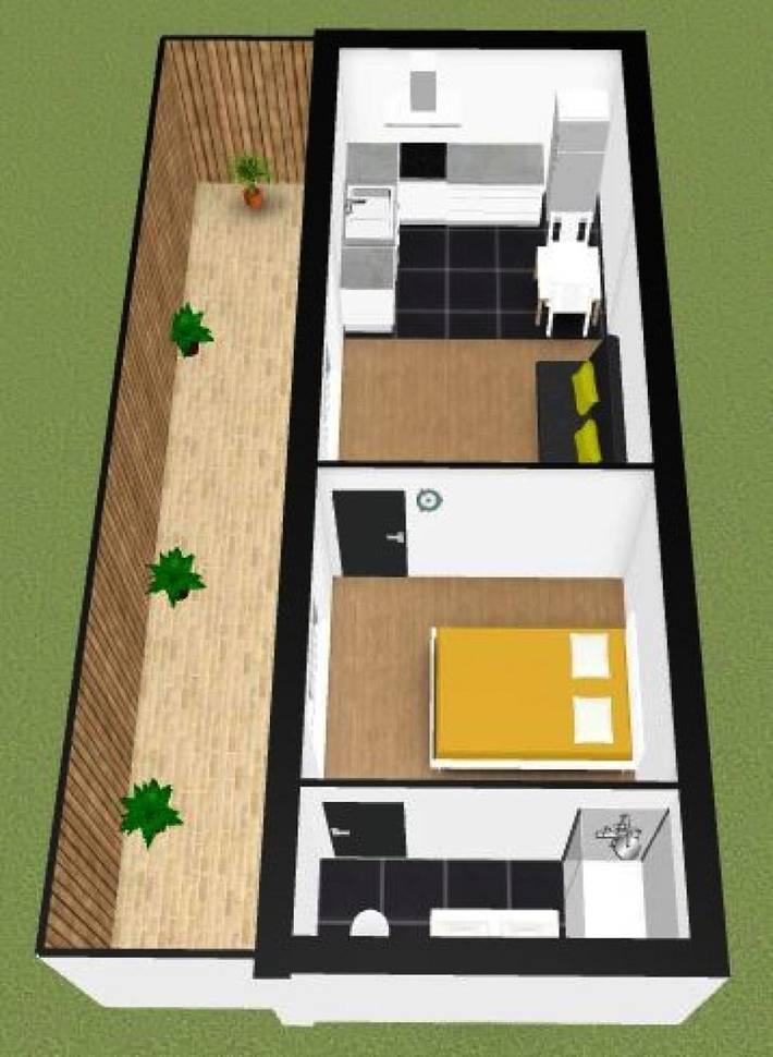 Gîte pour 4 personnes, avec terrasse à Aimargues - 4