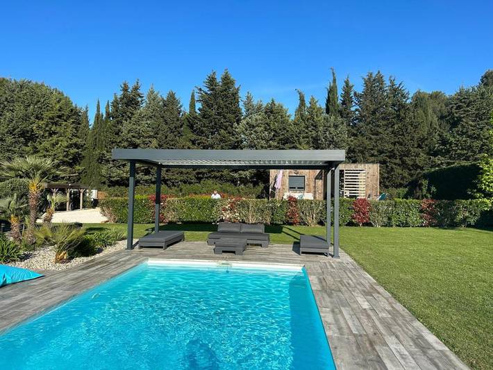 Villa pour 12 personnes, avec piscine ainsi que jardin et jacuzzi à Bouc-Bel-Air - 4